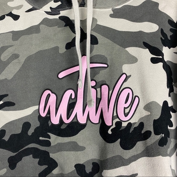 Active Ride Shop Camo Jacket Mens Size M/L - Picture 2 of 8